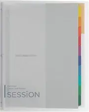 Maruman F584-98 Loose Leaf Binder, A4, Session, 30 Holes, Clear