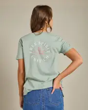 [Unit] Unit Women's Frontier Regular Fit T-Shirt in Sage Green Size XS XS Sage Green