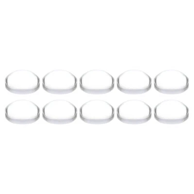 10Pcs Diameter 18mm High 8mm PMMA Flat Convex Lens Flashlight Optical Lens