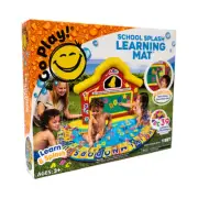 Go Play! School Splash Outdoor Water Sprinkler Learning Educational Mat Toy 3y+