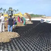 Ground Grid Stabilizer, Driveway Walkway Paving Grids for Gravel/River Rock/Granite, Slight Slope Stabilizer Mesh Permeable Pavers, Honeycomb(3x9 m/10x30 ft)