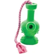 Tug-N-Toke Tough Dog Toy GREEN Free Shipping