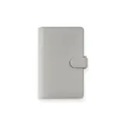 Filofax Saffiano Personal Compact Organiser Task/Planner Faux Leather Granite