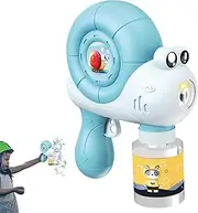 Snail Bubble Machine | Snail Design Automatic Wedding Bubbles Machine with Light Music | Outdoor & Indoor Activity for Easter Basket Stuffers
