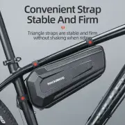 RockBros Bike Frame Bags Bicycle Storage Bags Hard Shell 2 Sides Waterproof 2.5L