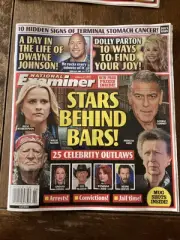 National Examiner Magazine January 27 2025 Stars Behind Bars Willie Nelson