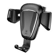 Baseus Air Vent Mount Gravity Mobile Phone Car Holder iPhone Samsung [Black]