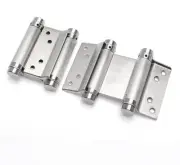2Pack 5 Inch Double Action Spring Door Hinge for Saloon Cafe Pub Swinging Doors