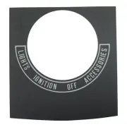 Ignition Switch Decal, Wiring Diagram Insert for Harley-Davidson 68-00