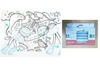 在飛比找Yahoo!奇摩拍賣優惠-美國Modern twist 環保矽膠 兒童彩繪塗鴉水洗餐墊