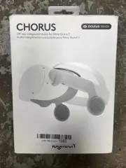 Chorus Logitech VR Off-Ear Integrated Audio for Meta Quest 2 White, New In Box