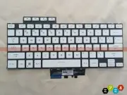 ASUS ROG Zephyrus G14 2022 GA402 GA402RJ GA402RK US Keyboard White Backlit
