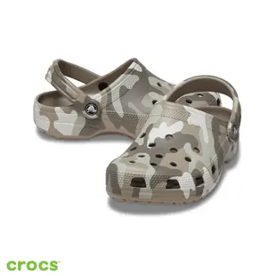 Crocs 卡駱馳 (中性鞋) 迷彩印花經典克駱格-206454-2ZJ