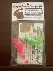 Paternoster Squid Squirt Rig -5/0 – 4/0 Circle-60lb Mono snapper flathead