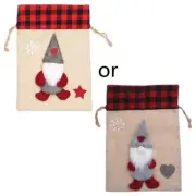 Christmas Drawstring Gnome Bag Apples Candy Biscuit Packaging