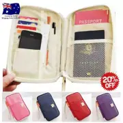 Travel Wallet Passport Holder Card Coin Ticket Bag Pouch for iPhone Pro Max Case