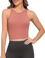 [Generic] Cingard Shoulder Slim Short Navel Hot Girl Small Vest Fashion Womens Sexy Solid Color Hanging Neck Backless Wrap Bra Top Mesh Shirt Women
