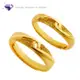 【元大珠寶】『愛的定律』黃金戒指、情侶對戒 活動戒圍-純金9999國家標準