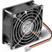 90mm x 38mm PWM Dual Ball Case Fan 12V 4Pin High Static Pressure for Box Rack...