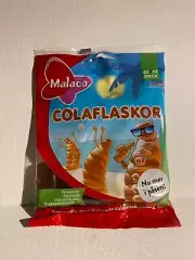 Malaco Cola bottles 95g Classic Swedish Candy