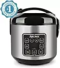 Digital Cool-Touch Rice Cooker and Food Steamer, 4-Cup(Uncooked)/8-Cup(Cooked)