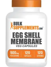 BulkSupplements Egg Shell Membrane Collagen 120 Capsules - 500mg Per Serving
