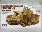 TAMIYA German Assault Tank IV Brummbar Late Production Model Kit 1/35 Japan NEW