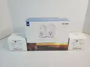 Meross (R210-134318) & TP-Link (HS100KIT) Smart Wifi Plug Bundle Sealed NIB