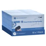 10 X HEO Technology Covid-19/flu A&B Rapid Antigen Single Test Kit [EXP 05/2026]
