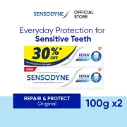 Sensodyne Repair & Protect (100g X 2) Toothpaste for deep repair of sensitive