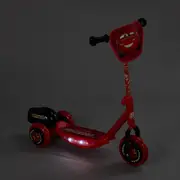 Disney Pixar Cars Lightning McQueen Light Up Bubble Scooter