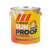 taubmans 4l sheen low accent sunproof exterior paint