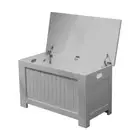 Levede Kids Toy Box Storage Chest Cabinet Grey