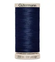 Gutermann 201Q-5322 Quilting Thread 220yd-Navy