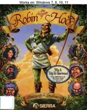 Conquests of the Longbow: The Legend of Robin Hood PC Game 1991 Sierra