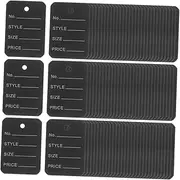 Veemoon 2000pcs Retail Tags Blank Writable Price Labels for Clothing Jewelry and Merchandise Sturdy Tags with Prepunched for Easy Attachment and Enhanced Presentation