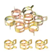 ID 16mm 5/8" Fuel Line Hose Clip,Pipe Clamp,Spring Hose Clamp,60PCS