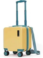 [MOKOBARA] The Moko Blocks 15" Unbreakable Polycarbonate Extra Light Weight Kids Luggage | Trolley Suitcase for Kids, Sunshine, Luggage