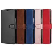 Phone Case For Samsung Galaxy Z Fold 7 Z Fold 6 Z Fold 5 Z Fold 4 Wallet Case Kickstand Card Slot Shockproof Retro TPU PU Leather