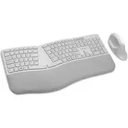 Kensington Pro Fit K75407US Ergonomic Wireless Keyboard & Mouse Combo - Grey [K75407US]