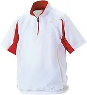 [zett] BOV515H Baseball Half Zip Jumper (Short Sleeve, Half Zip)