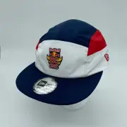 New Era Red Bull BC One Slide Camper Hat Cap Red White Blue Adjustable One Size