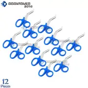 12 Blue EMT Shear Scissors Bandage Paramedic EMS 7.25''
