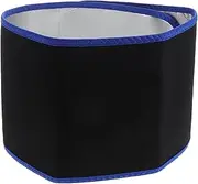 ibasenice Adjustable Comfortable Waist Trainer Belt for Men and Women Sweat Belt for Running Fitness and Shaping Workouts Waist Sweat Band Blue