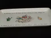 PETER RABBIT Nursery Ware by WEDGWOOD NM717 5480 SANDWICH TRAY 1985 NIB