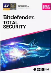 Bitdefender Total Security 2025 Multi Device 5 PCs 1 Year Same Day on Email