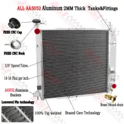 2Rows Radiator For 03-12 Holden Rodeo RA Colorado RC; Isuzu D-MAX 3.6L V6 Petrol
