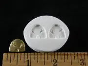 Beehives Polymer Clay Mold - 2 in 1 Mold - Charm Type (#MD1118)