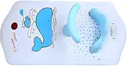 Anti-Skid Bath Seat Gift Idea Ensuring Safety and Comfort BBCare® Non-Skid Safety Non-Skid Safety Bath Safety Bath Seat, Blue Seat,Whale Water Spray, 43 * 90cm