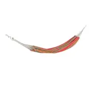 Northlight 78" x 39" Red, Blue and Yellow Small Striped Poly Cotton Hammock
